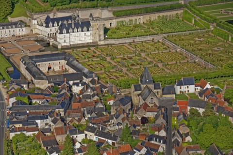 The Château de Villandry, Indre-et-Loire, France