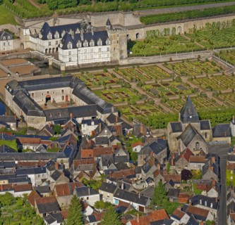 The Château de Villandry, Indre-et-Loire, France