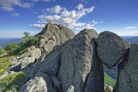 Vialas commune, Lozère, France
