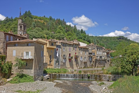 Sumène commune, Gard, France