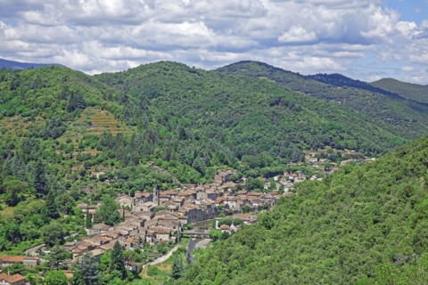 Sumène commune, Gard, France