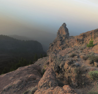 Pic de Los Pozo de las Nieves, île las Gran Canaria