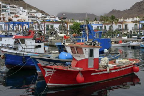 Port de pêche de Puerto de Mogan, Grande Canarie