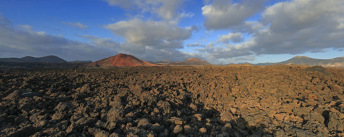 Pentes du volcan Bermeja, île de Lanzarote