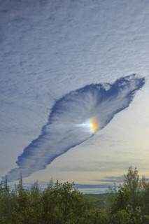 Nuages de type cirrocumulus