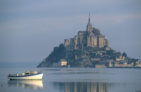 France, Mont-Saint-Michel Bay
