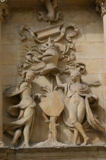 France, Normandie, calvados, caen, hotel particulier, hotel d'Escoville, 
office du tourisme, bas relief, sculpture, renaissance,