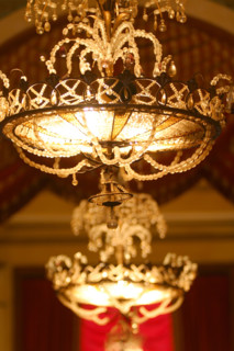 France, Normandie, calvados, deauville, hotel royal barriere, lustre, luminaire, grand salon,