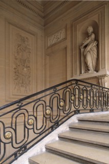 Hôtel de fleury à Paris, grand escalier