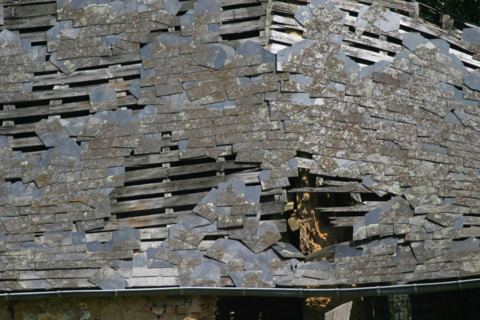France, remains of roofing