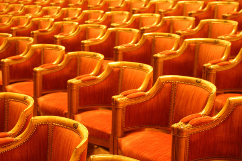 France, Paris 8e, Theatre des champs Elysees, salle, sieges,