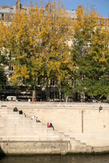 France, seine river banks