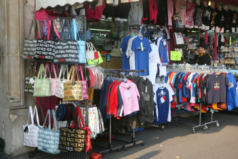 France, shop for tourists souvenirs