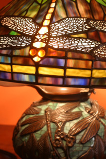 Lampe Tiffany (détail)