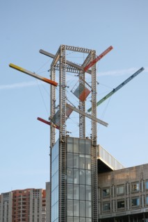 France, paris 13, place d'italie, centre commercial Galaxie Italie, immeuble grand ecran de kenzo tange,