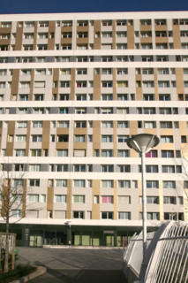 France, Paris 13e, quartier chinois, tour, gratte ciel, immeuble, rue du chateau des rentiers -