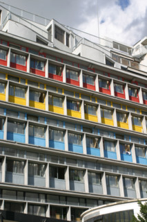 France, paris 13e, immeuble de l'armée du salut, architecte Le corbusier, 12 rue Cantagrel