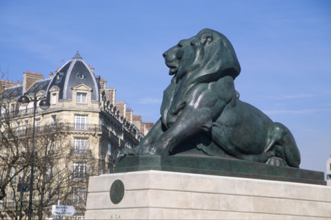 France, denfert rochereau square