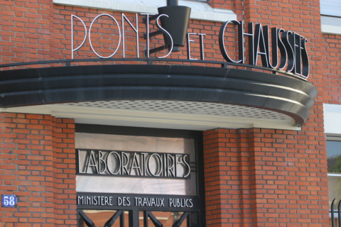 France, Paris 15e, 58 boulevard Lefebvre, laboratoire des ponts et chaussees, architecture art deco,