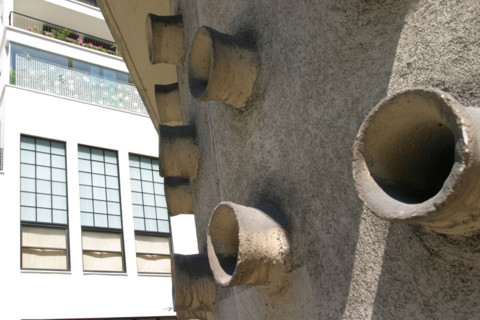France, paris paris 16 - rue mallet stevens, architecture art deco,