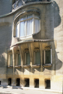 Hôtel Guimard à Paris (détail)
