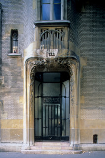 Hôtel Guimard à Paris (détail)