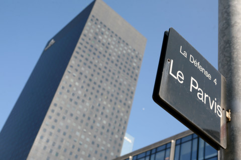 France, hauts de Seine, la defense, tours, immeubles, gratte ciel, le parvis, tour areva,