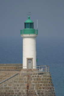 France, Basse Normandie, Manche, Cotentin, dielette, port de plaisance, phare,