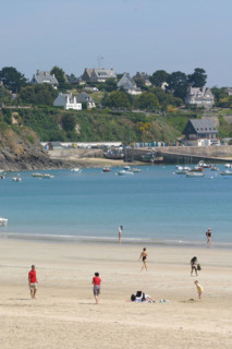 France, Bretagne, Cotes d'Armor, cotes d'Emeraude, saint cast le guildo, la grande plage,