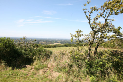 France, Bretagne, Cotes d'Armor, mene bre, vue depuis le sommet,