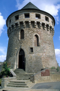 France, Bretagne, Finistere, nord, tour tanguy, monument historique medieval,