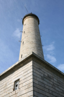 France, Bretagne, Finistere nord, pays du leon, ile de Batz, face a roscoff, phare