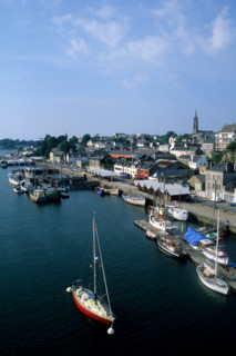 France, Bretagne, Finistere sud, Douarnenez, musee maritime de port rhu, histoire des bateaux, patrimoine,