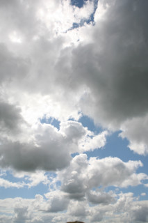 France, cloudy sky