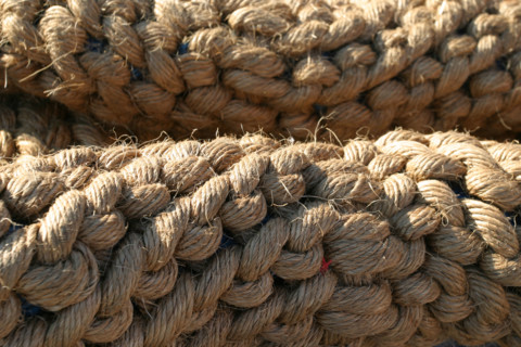 France, Basse Normandie, Manche, Cotentin, Cherbourg, rade, tall ships race 2005, grands voiliers, cordage,