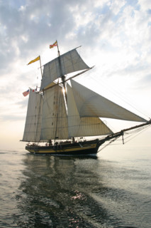 France, Basse Normandie, Manche, Cotentin, Cherbourg, rade, tall ships race 2005, grands voiliers, course,