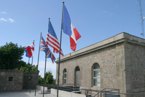 France, Basse Normandie, Manche, Cotentin, Cherbourg, sommet de la montagne du Roule, fort du roule
musee de la Liberation,