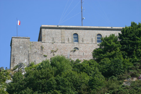 France, Basse Normandie, Manche, Cotentin, Cherbourg, sommet de la montagne du Roule, fort du roule,