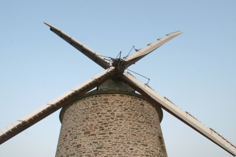 France, Basse Normandie, Manche, pays de la baie, moulin de moidrey, 
baie du Mont-Saint-Michel,