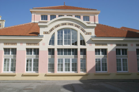 France, Basse Normandie, Manche, Cotentin, Cherbourg, architecture art deco, hotel Atlantique, rue don pedro,