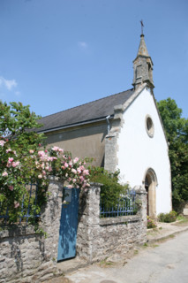 France, Bretagne, Morbihan, golfe du Morbihan, ile aux moines, chapelle notre dame d'esperance,