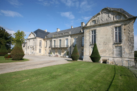 France, Basse Normandie, orne, pays d'auge ornais, chateau de Medavy,