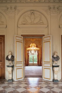 France, Paris 7e, faubourg Saint-Germain, hotel de Lassay, rue de l'universite, residence du president de l'assemblee nationale, hotel particulier, etat, institution, vestibule,