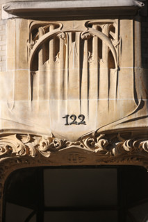 Hôtel Guimard in Paris (detail)