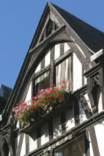 rue du gros horloge, France