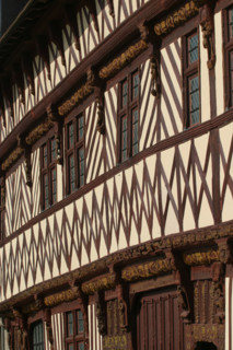 France, Haute Normandie, Seine Maritime, pays de Caux, Saint-Valery-en-Caux, maison Henri IV, colombages, pans de bois, decor, office du tourisme,