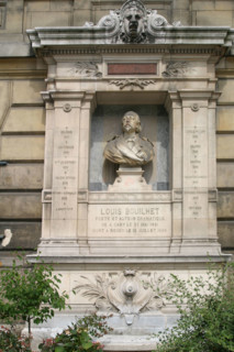 France, Haute Normandie, Seine Maritime, Rouen, 
fontaine Louis Bouilhet
etablie par Gustave Flaubert en1882 en hommage a son ami decede en 1869