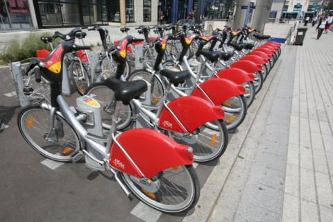 France, Haute Normandie, Seine Maritime, Rouen, centre ville, cy clic, velos en libre service, environnement, developpement durable, ecologie, cyclisme, deux roues en ville, circulation,
