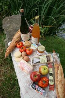 France, Haute Normandie, Seine Maritime, pays du caux maritime, amfreville les champs, ferme au fil des saisons, produits locaux pour un pique nique, gastronomie,