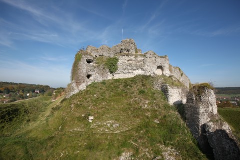 France, Haute Normandie, Seine maritime, arques la bataille, chateau d'arques, vestiges, Henri IV,